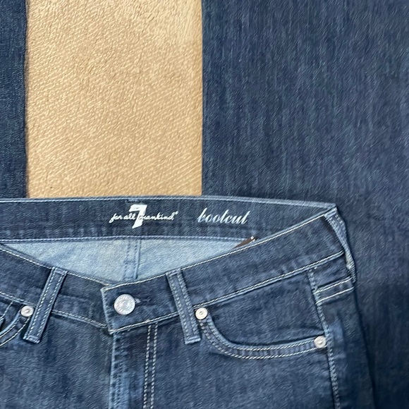 ❤️🤍💙 NWOT 7for all mankind womens jeans - Picture 5 of 8
